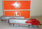Lionel Trains Santa Fe F3 AB 2343 & 2343C Diesel Locomotive Item #6-18128 -18136