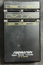 Soundesign 998 BREM Remote Home Audio Stereo AM/FM Cassette (Not Tested)