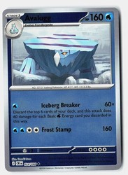 Avalugg 024/086 Chaos Rising Reverse Holo
