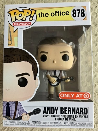 Funko Pop! Television #878: The Office - Andy Bernard - Target Excl - Vaulted