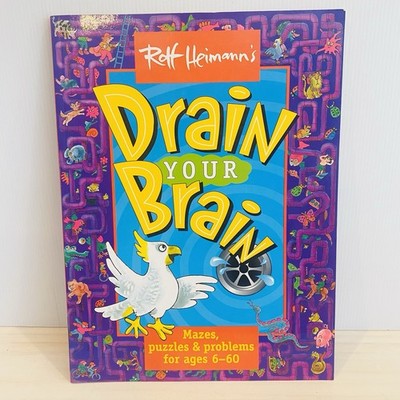 Rolf Heimann s Puzzle Book Drain Your Brain Paperback 1998