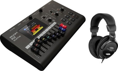 Zoom R12 Multi Track Recorder Mehrspur Digitalrekorder USB-C Audio-Inteface Set