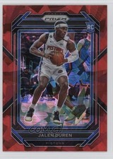 2022-23 Panini Prizm Red Ice Prizm Jalen Duren #239 0x49