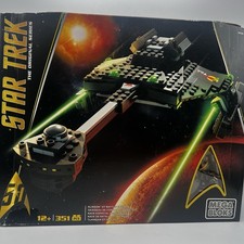Mega Bloks Star Trek Klingon D7 Battle Cruiser DPH80 Original Series 351 PCS