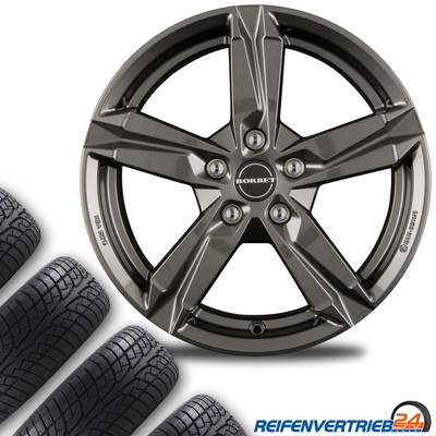 4x Alu Ganzjahresreifen Kompletträder für VW Golf 8 VIII Reifen 205/55R16 Nexen