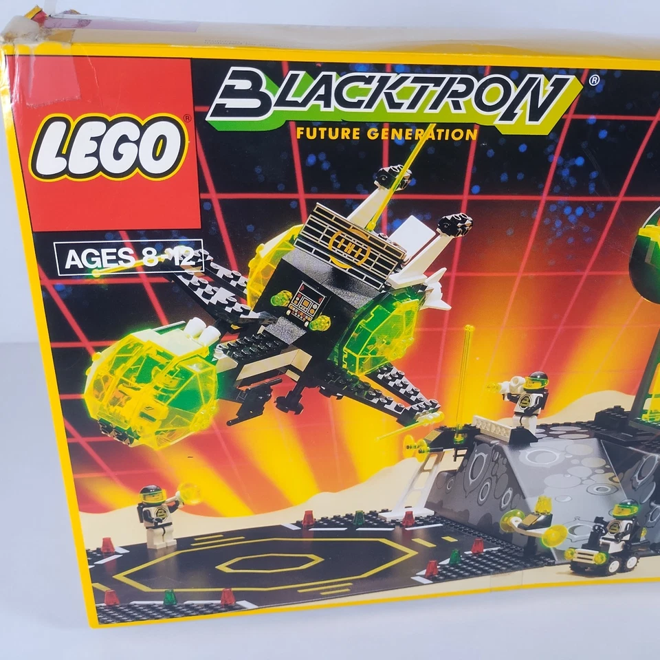 Lego Blacktron 6988 Alpha Centauri Outpost caja exterior solo 1991 Foto 3 de 4
