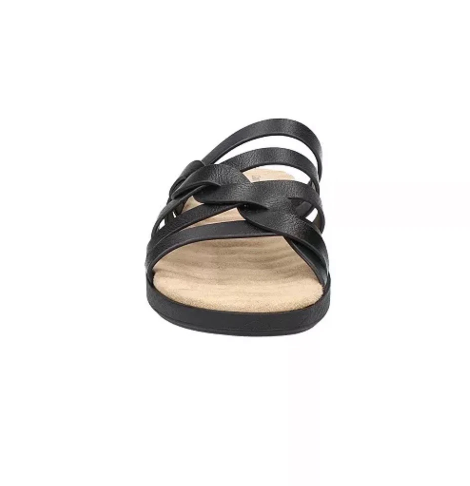 Sandalias para mujer Easy Street Comfort Wave Sheri Slide negras talla 8,5 M Foto 4 de 4