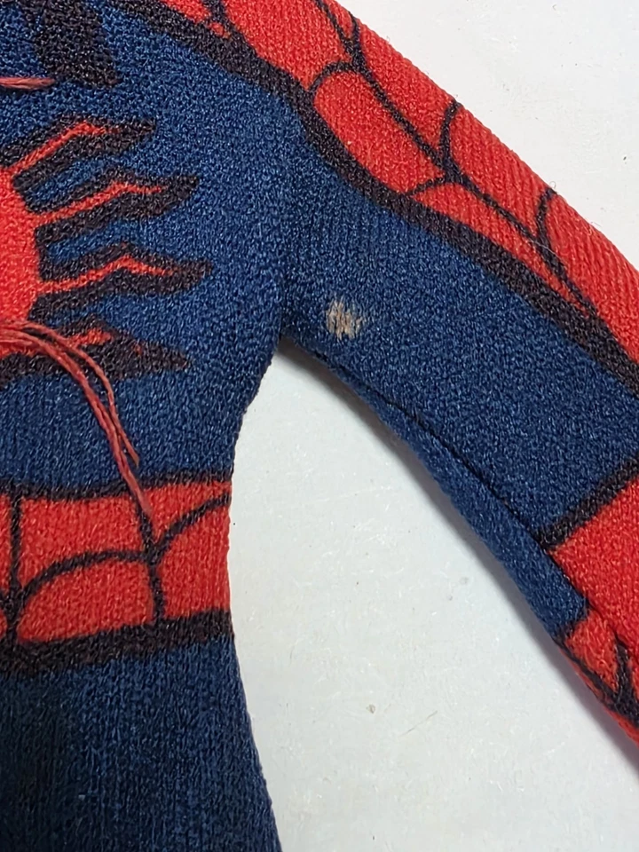 Figura de Acción Traje/Traje Original Mego Tipo 1 Spider-Man WGSH 8" De Colección Foto 4 de 4