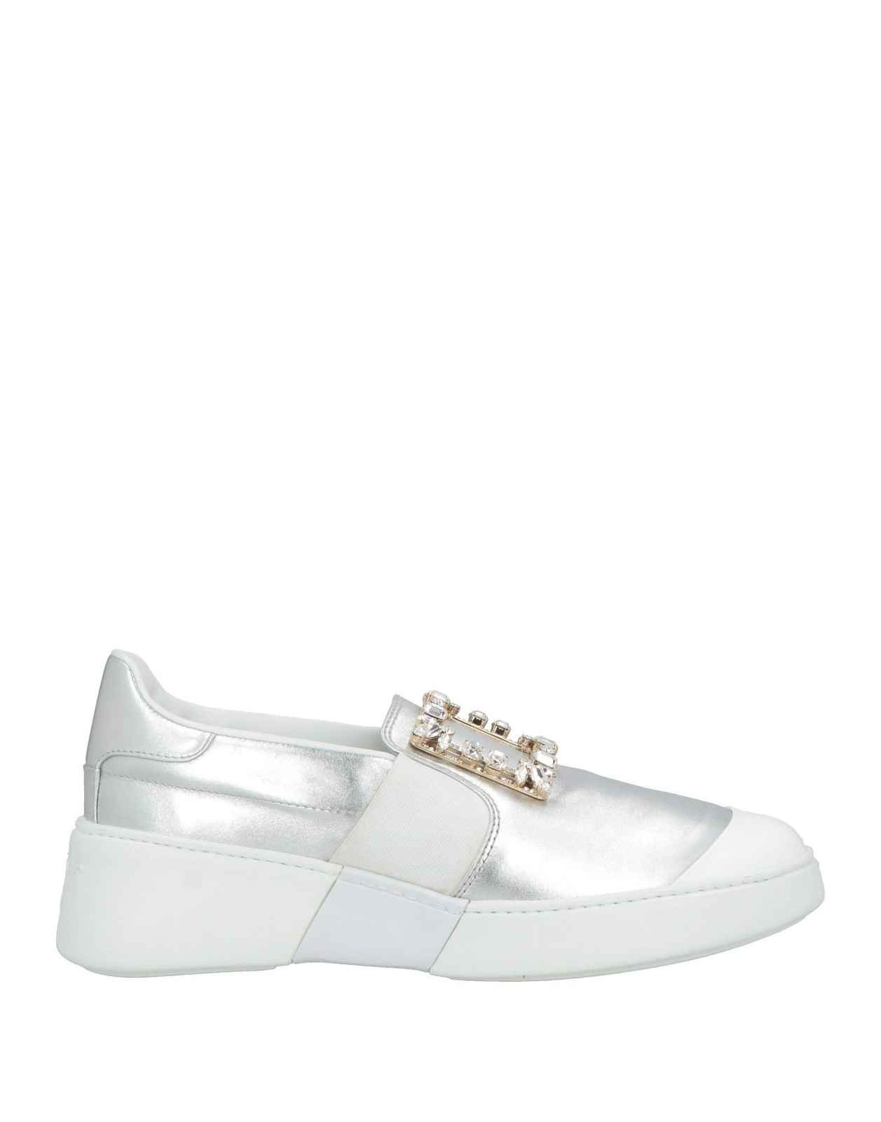 Roger Vivier - Women - Leather Trainers - Silver 178790₽