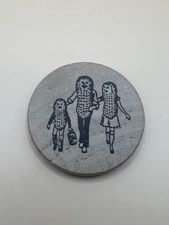 Vintage Planters Peanuts Peanut Pals Wooden Nickel Memorabilia Token Retro VTG