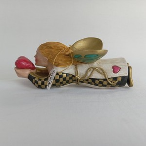 Leo R Smith Queen of Hearts Angel Ornament Limited Edition 1294 / 3500 Midwest