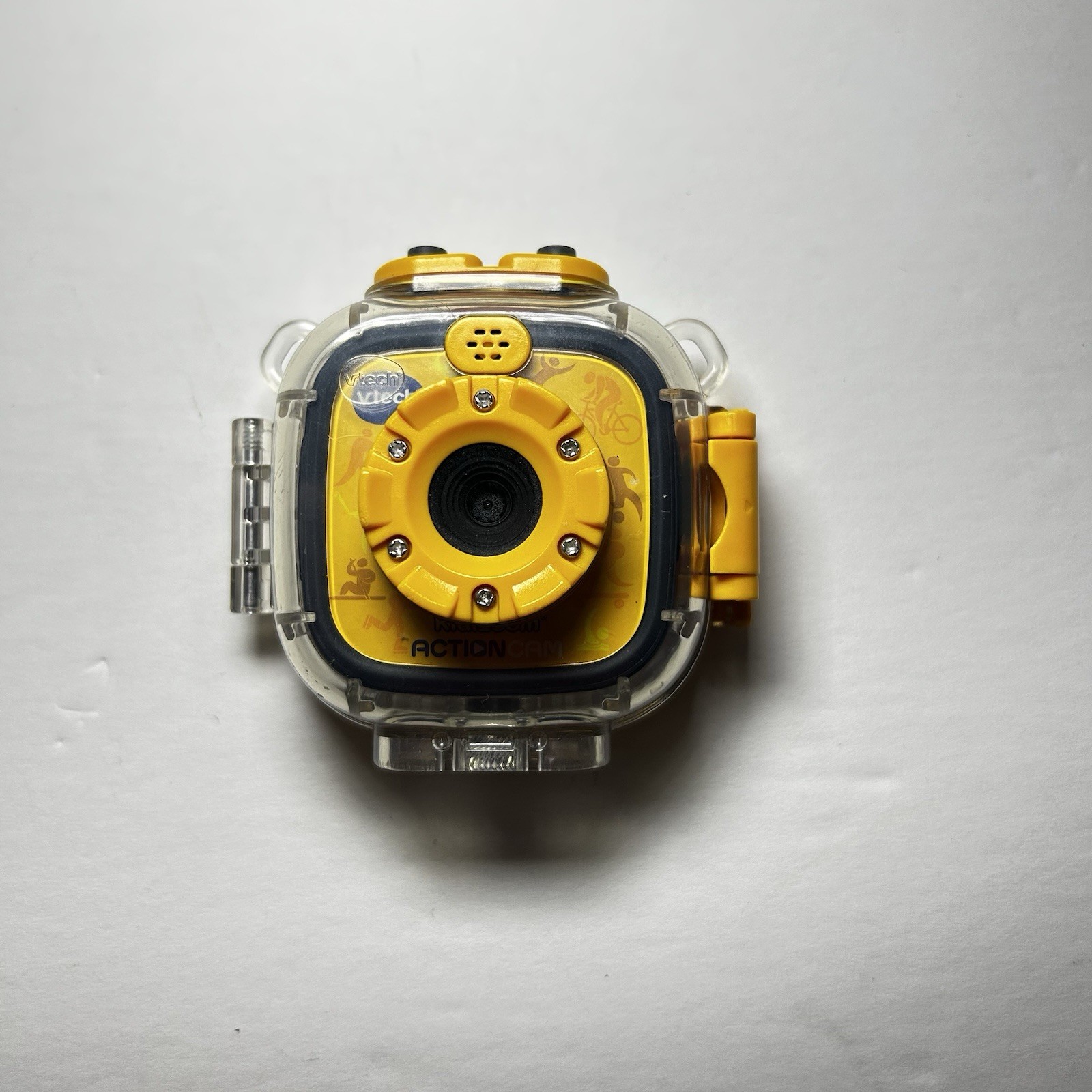 VTech Kidizoom Action Cam Yellow Sports Camera for Kids Untested