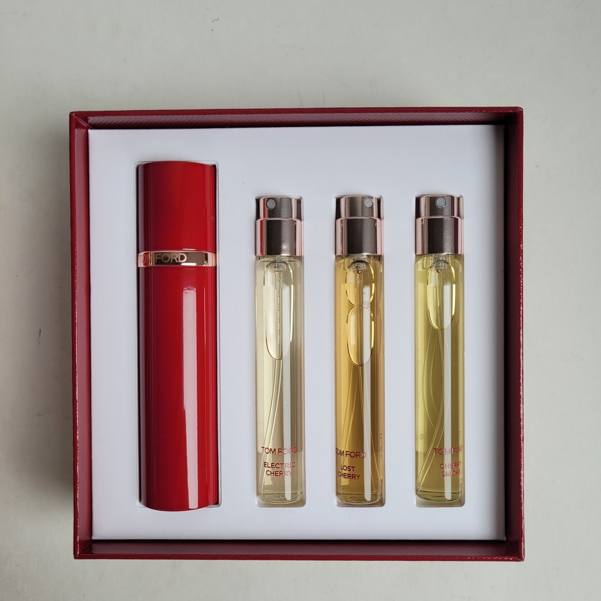 Tom Ford Private Blend Cherry Fragrances Travel Spray Gift Set +