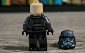 LEGO Star Wars Shadow Stormtrooper Shadow Trooper Minifigure 75079 SW0603