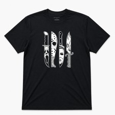 Horror Movie Knives Graphic T shirt