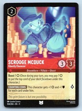 Lorcana Scrooge McDuck - Ghostly Ebenezer Winterspell 11 UC 104/204 NM