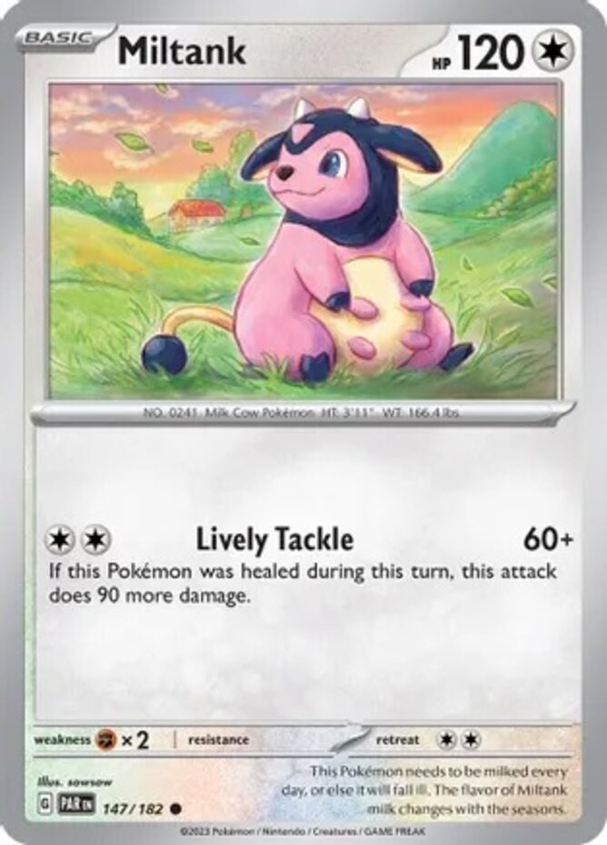 Miltank - 147/182 - Common - Reverse Holo - Near Mint