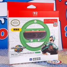 Mario Kart World Joy-Con 2 Racing Wheel Nintendo Switch 2 (Luigi Ed.) Japan New