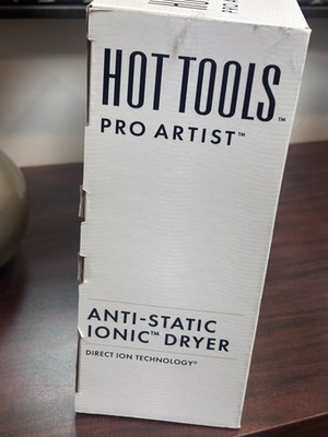 Hot Tools Blow Dryer Pro Artist Anti Static Ionic Dryer