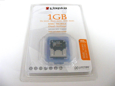1GB Multimedia Mobile Card Dual-Voltage ( 1 GB MMC Mobile ) KINGSTON Neu