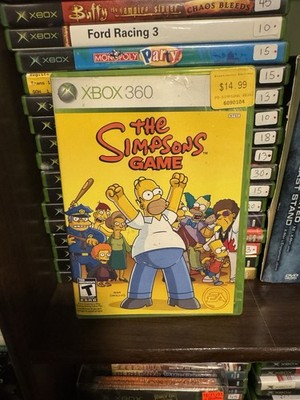 The Simpsons Game (Microsoft Xbox 360 2007) Complete