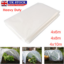 Clear Film Poly Tunnel Greenhouse Plastic Sheet Cover Foil Horticultural Cover