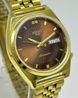 Vintage Seiko 5 Brown Dial Day-Date Automatic Movement No.6309A Men Wrist Watch