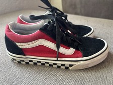 Boys Old school vans Size 2.5
