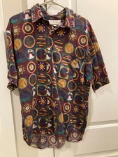 Men's XL Perry Ellis Portfolio Shirt Button-Up