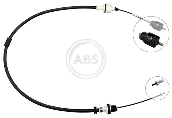 A.B.S. Kupplungsseil Kupplungszug K28330 FüR Corsa Opel S93 Combo F08 F68 M68-image