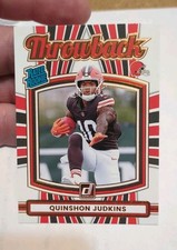 2025 Panini Donruss Quinshon Judkins #26 RC Rated Rookie Throwback - Browns