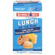 Bumble Bee Lunch On The Run Tuna Salad with Crackers Kit, 8.2 oz - Ready to E...