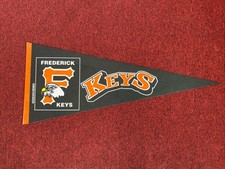 Vintage Frederick Keys Minor League Baseball Full Size Pennant MILB Rare