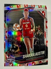Shakira Austin Washington Mystics WNBA Logo Prizm NM 2025 Panini Prizm WNBA #81
