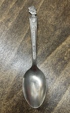 Cuillère souvenir de collection Charlie McCarthy en argent