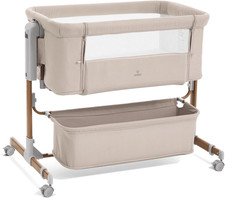 3 in 1 Baby Bassinet, Rocking Bassinet, Bedside Bassinet, 6-Height Adjustable, B