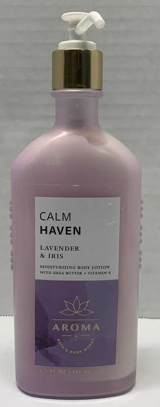 Bath & Body Works Calm Haven Lavender & Iris Aromatherapy Body Lotion 6.5oz New