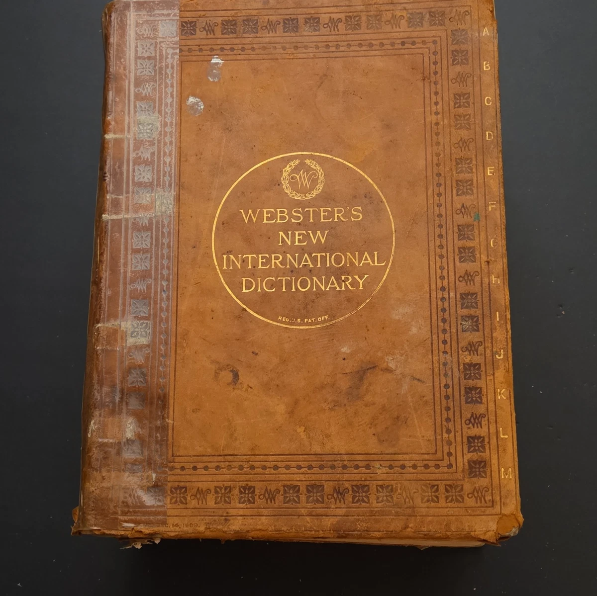 Webster Dictionary In Antiquarian & Collectible Books for sale | eBay