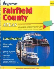 Hagstrom Fairfield County - Spiral-bound, by Hagstrom Map Company - Acceptable
