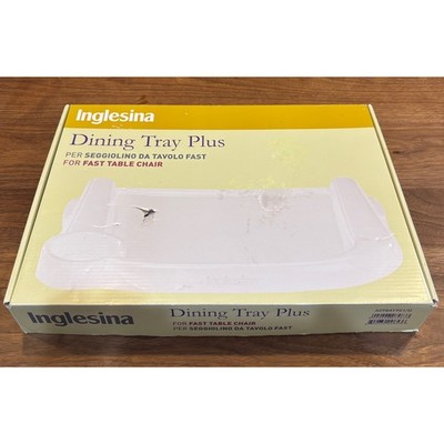 Inglesina Fast Dining Tray Plus Clear Plastic (Open Box) Box Damage