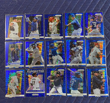 2013 Prizm Baseball Blue Pulsar Lot of 15
