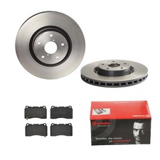 BREMBO BREMSSCHEIBEN Ø326MM + BREMSBELÄGE VORNE FÜR SUBARU IMPREZA WRX 