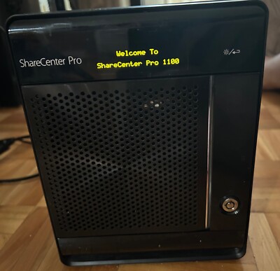 D-Link sharecenter pro 4 bay NAS working condition with all trays