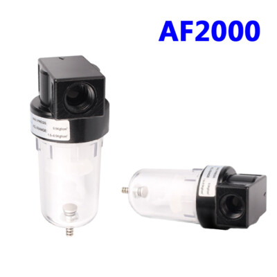 Mini Pneumatik Luft Filter Wasserabscheider PT1/4'' Luftkompressor Zubehör AF2000