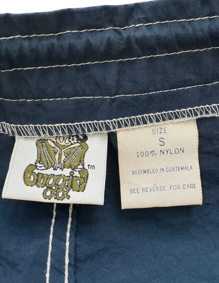 Pantalones De Colección Y2K Buggirl Rave Talla Pequeña Paracaídas Carga Sueltos Azul Oscuro Patinador Bolsillo Foto 4 de 4