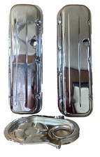 Chevy S10 Valve 454 Covers Big Block Polished Timing Cover Lot New Old Stock