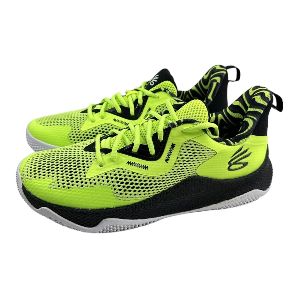 Under Armour Curry HOVR Splash 3 'Lime Black' Basketball