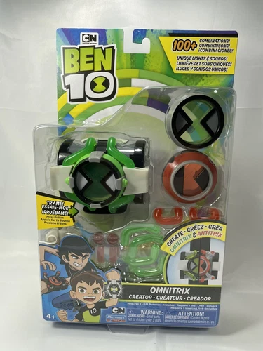Ben 10 Omnitrix Antitrix Creator Watch Playmates 100+ Combinations NEW