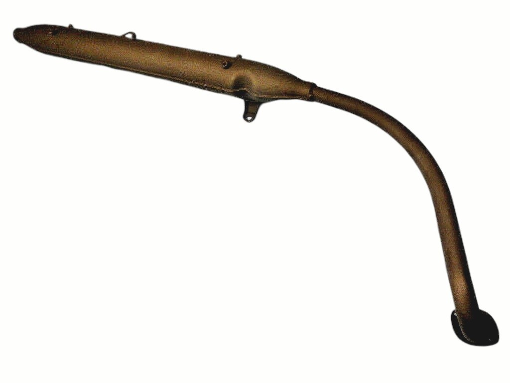 NEW HONDA CT90 K1 1969 TRAIL EXHAUST MUFFLER PIPE HEADER CT 90 69