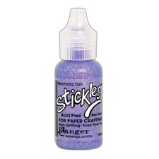 Ranger, Stickles Glitter Glue, Mermaid Tail, Purple Glitter, Light Purple